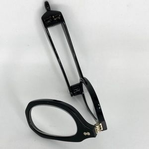 Pre Loved Mini Foldable Pocketsized Emergency Eyeglasses Frame Black